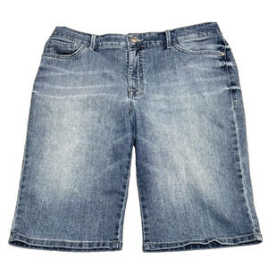 Nine West Vintage America Collection Denim Blue Jeans Women Size 14/32